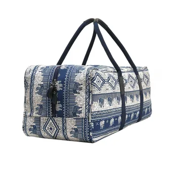 

Printed Large Capacity Gym Fitness Multi-functional Tote Zipper Sport Storage Mat Dancing Casual Handbag Carrier Yoga Bag