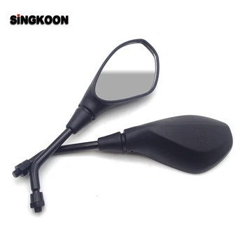 

10mm Universal Motorcycle Mirror Scooter Rearview Mirrors Moto Side Mirror FOR aprilia rs 125 kawasaki er5 honda dax tdm 850