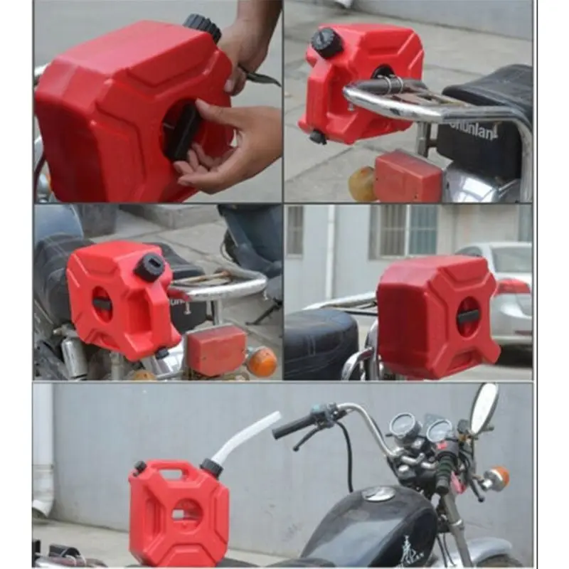 Мотоцикл 3л портативный канистра газа антистатические пластиковые автомобильный топливный бак