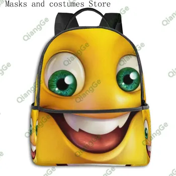 

3d Printing Anime Spongebob Squarepants Children's School Bag Backpack Washed Bag New Design Custom