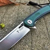 SHOOZIZ – couteau pliant G10 manche D2, avec roulement, couteaux de poche tactiques, autodéfense en plein air, pour la chasse, outils EDC ► Photo 3/6