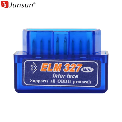 Auto Scanner mini ELM327 Bluetooth OBD2 Adapter Car Diagnostic Tool Scan Tool for Junsun DVD high quality auto inspection equipment Code Readers & Scanning Tools