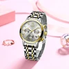 LIGE Luxury Ladies Watch Women Waterproof Rose Gold Steel Strap Women Wrist Watches Top Brand