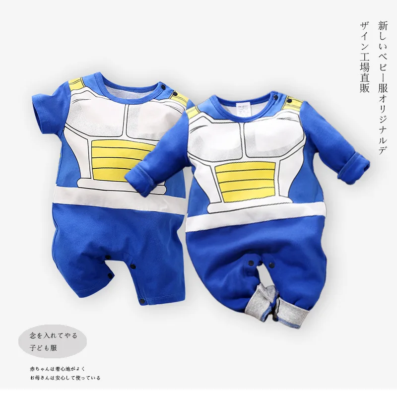 

Cartoon Baby Onesie Spring And Autumn Summer 0-1-Year-Old Anime Series Long Sleeve Newborn BABY'S Romper Crawling Clothes