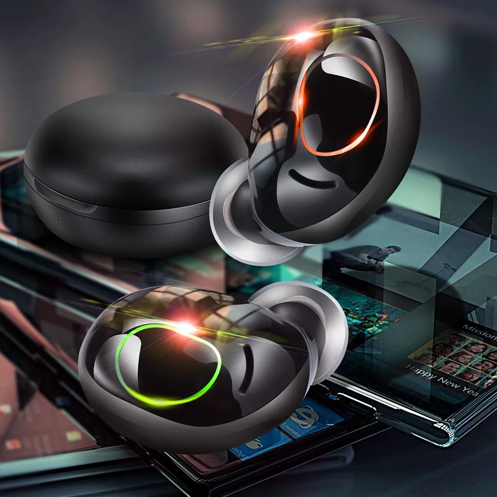 Mosunx Bluetooth V5.0 наушники беспроводные наушники стерео Спортивные Беспроводные гарнитуры наушники гарнитура для iPhone Xiaomi