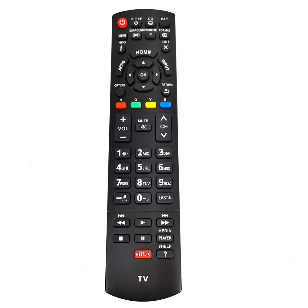 

New Replacement N2QAYB000828 For Panasonic LCD HDTV Remote Control TC-L50E60 TC-P42X3 TC-P50S30 TH-42PX80U Fernbedienung