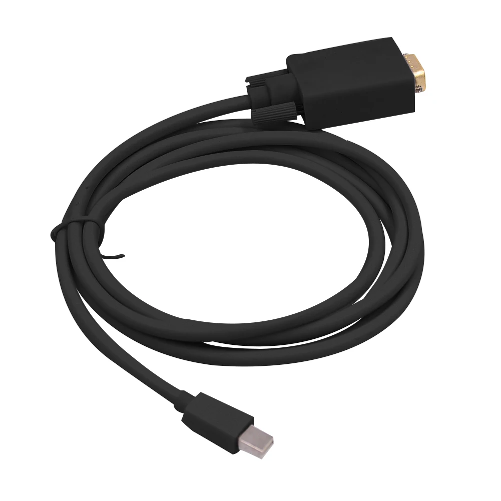 

DP To VGA Video Male To Female Mini 1080P Wire Adapter Cable HD Converter Audio For Mac Computer