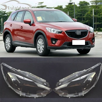 

1pcs For Mazda CX-5 CX5 2012-2016 ABS Right or left Vehicle Headlight Transparent Lens Cover Car replacement parts