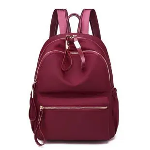 JIAOO корейский женский рюкзак, повседневный модный рюкзак для путешествий, женский рюкзак для отдыха, рюкзак для школы, рюкзак для девочек-подростков - Цвет: Бургундия