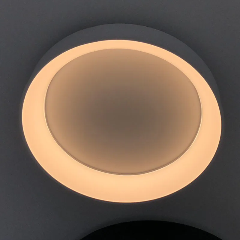 Современный Круглый круглый светодиодный потолочный светильник, потолочный круговой кольцевой светильник для фойе, спальни, кухни, декоративный светильник