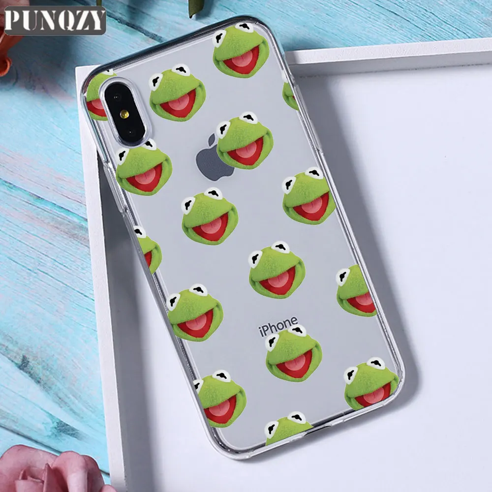 Забавный милый чехол для телефона kermit the frog memes для iPhone 11 pro XR 6 6S 8 7 Plus 4S 5 5S X XS MAX TPU чехол для huawei p30 p20 lite