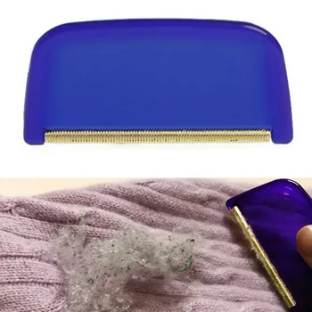 

DHL 500pcs Shaving Accessories Plastic Edge Fabric Comb Small Trimmer Manual Copper Strip Lint Remover Sweater Tools