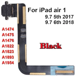 Universal Charger USB Dock Connector with Flex Cable and Screws (Black No tools)