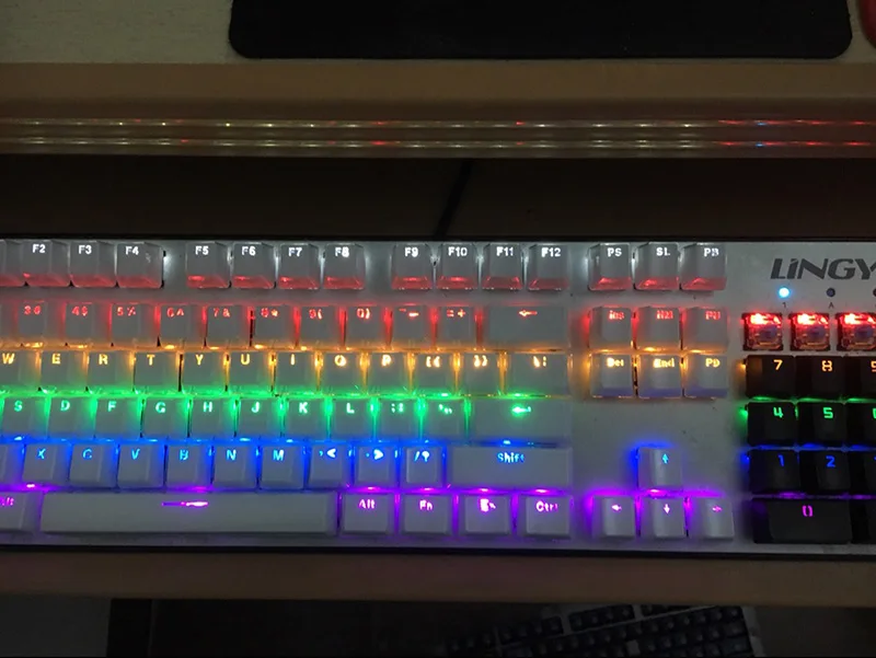 104 Klawisze Uniwersalna Klawiatura Mechaniczna Crystal Keycap Set dla Majsterkowicz w Klawiatura MSI / Cherry / Logitech Description Image.This Product Can Be Found With The Tag Names Cheap rodki do czyszczenia komputerw, High Quality Komputer i biuro, Komputer i biuro, Quality Gaming Keyboard, Rodki do czyszczenia komputerw