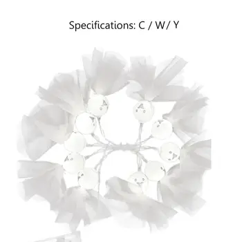 

20 LEDs Cute Ghost Doll String Light Halloween Decorative Lamp or Home Party