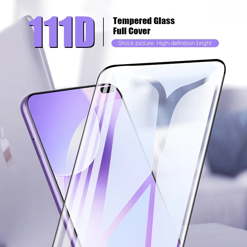 Закаленное стекло 111D для Xiaomi Redmi Note 8 7 Pro 8T защитная пленка экрана Защитное 8A 7A S2
