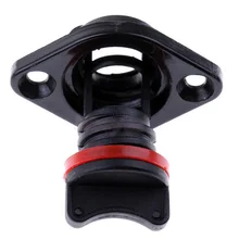 " 25 мм нейлоновая Морская Лодка Каяк сливная вилка корпус транца булочка Замена