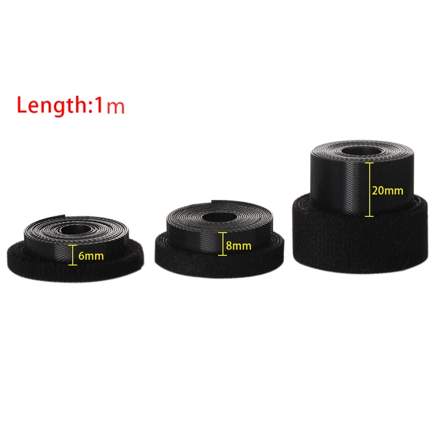 6/8/20mm Magic Sticker for Doll Sewing Clothes Fastener Tape Sewing Magic Tape Sticker Paste Strap DIY Doll Clothing Accessories 6