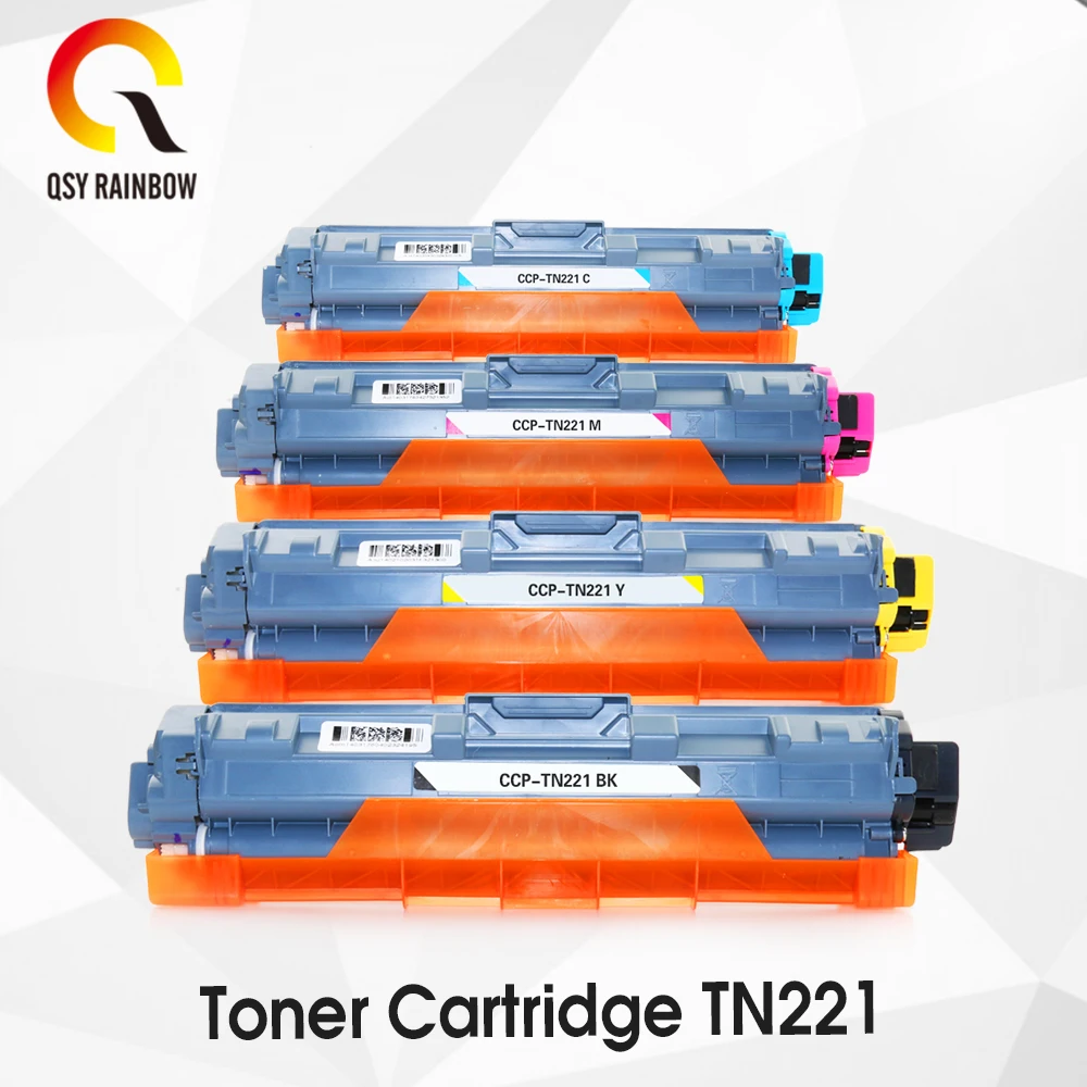 TN225 TN221 TN245 TN241 TN296 TN291 (4-Pack K C M Y) Тонер-картридж совместимый для Brother HL-3140 CW/3150 CDW/CDN/3170
