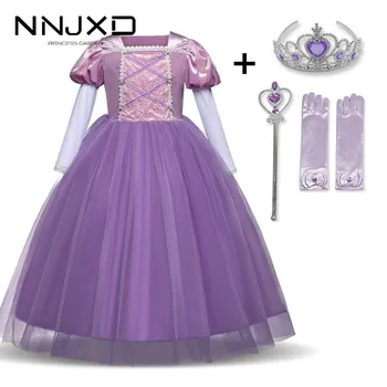

2020 Girls Dress Kids Queen Cosplay Costume Baby Girl Princess Dress Beauty Dress Vestidos Halloween