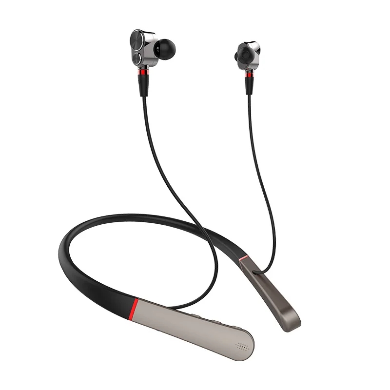 Z6S шесть движущихся рулонов bluetooth-гарнитура в ухо сабвуфер подвесная Шея