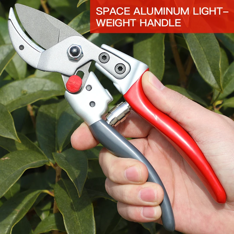 AIRAJ Strength Pruning Shears Household Farm High Quality Garden Shears Can Cut 30mm Branches, Fruit trees, Flowers, PVC Pipes