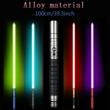

Lightsaber Jedi Sith Luke Light Saber Force FX Heavy Dueling Rechargeable Color Changing Sound FOC Lock up Metal Handle Sword