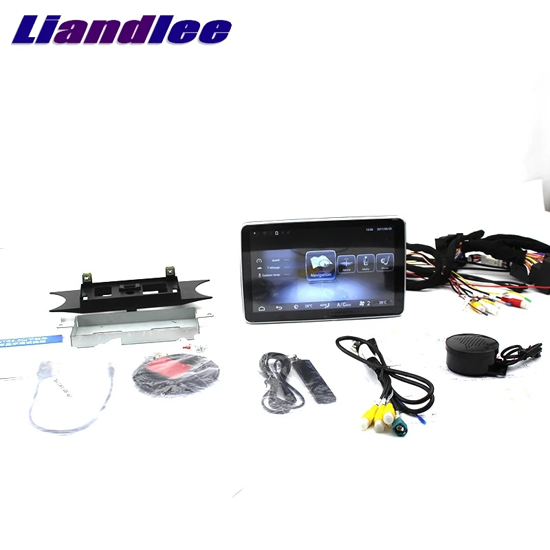 Liandlee автомобильный мультимедийный плеер NAVI для Mercedes Benz MB SLK200 SLK250 SLK300 R171 R172 CarPlay TPMS Стерео gps навигация