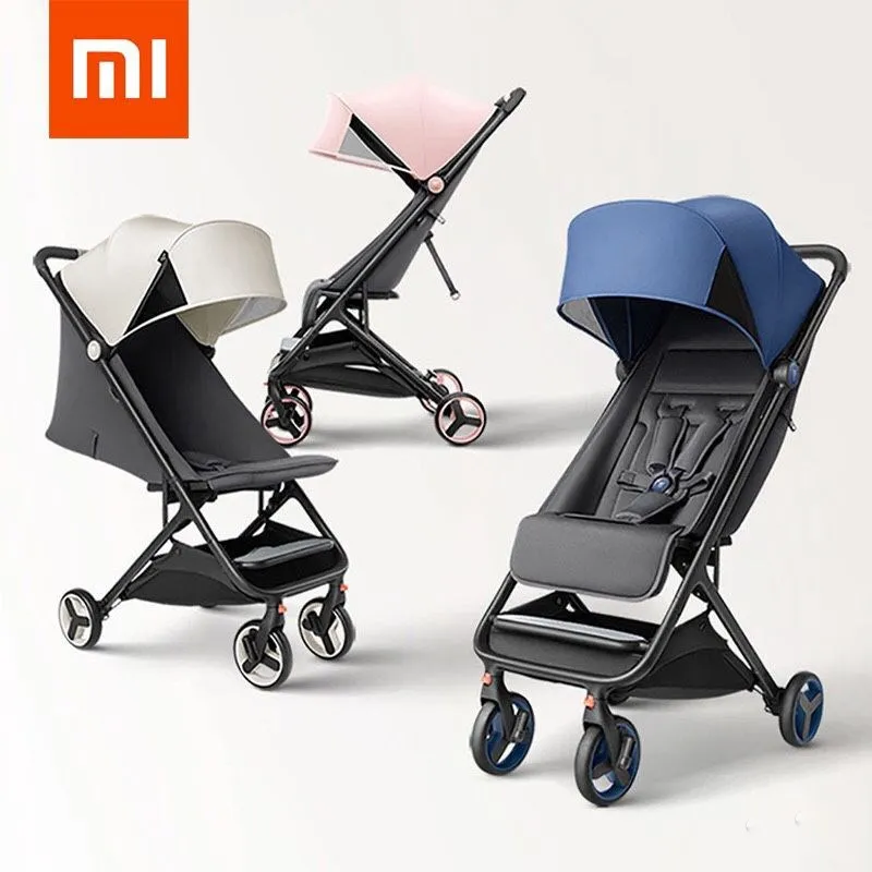 Детская коляска Xiaomi MITU (Rice Rabbit) Folding Stroller (синий) (MTTC01BT)|Легкая коляска| |