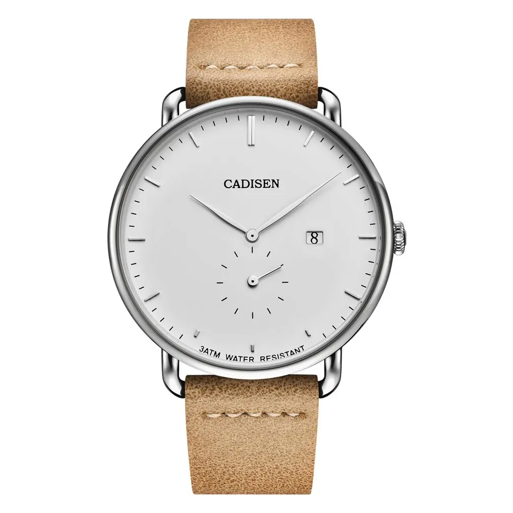 

Multi-functional Watch For Men Luminous Waterproof Quartz Watches C2037 Cadisen Watches For Best Presents