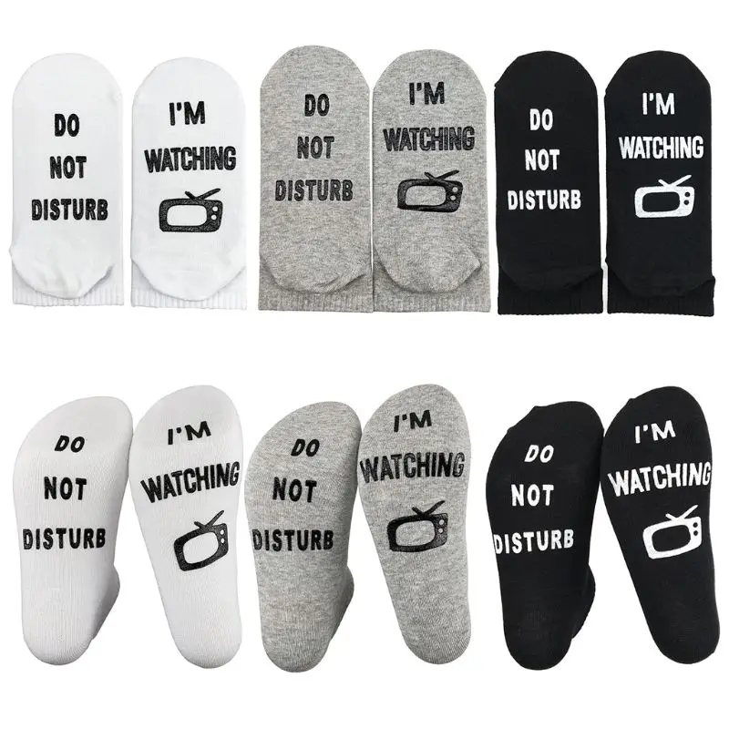 Летние мужские и женские хлопковые носки, милые короткие носки средней длины