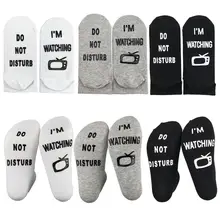 Летние мужские и женские хлопковые носки, милые короткие носки средней длины