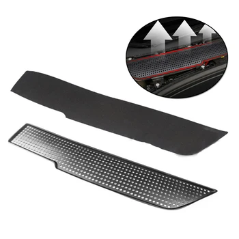

For Tesla Model 3 Air Flow Vent Protection Grille Frame + Intake Filter Sponge Outlet Exhaust Connector