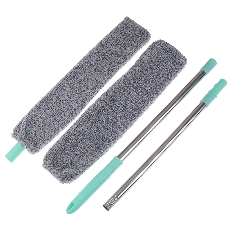 Wholesale Bedside Dust Brush Long Handle Mop Household Bed Bottom Gap Clean Fur Hair Sweeping Dusty Magic Microfibre Duster