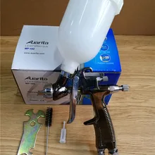 Auarita пистолет-распылитель LVMP для краски 250 мл 1,0 мм сопло гравитационного пневматического распылителя краски пистолет для автомобиля инструмент для ремонта краски комплект
