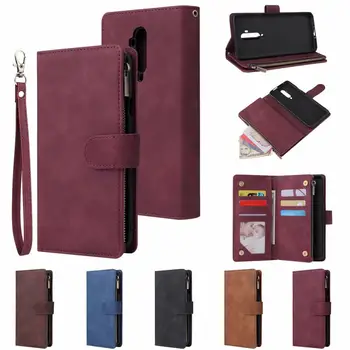 

NEW Luxury Leather Flip Wallet Cover For Oneplus 7t pro Case Phone For Oneplus 7 pro Luxury Leather Flip Wallet Cover