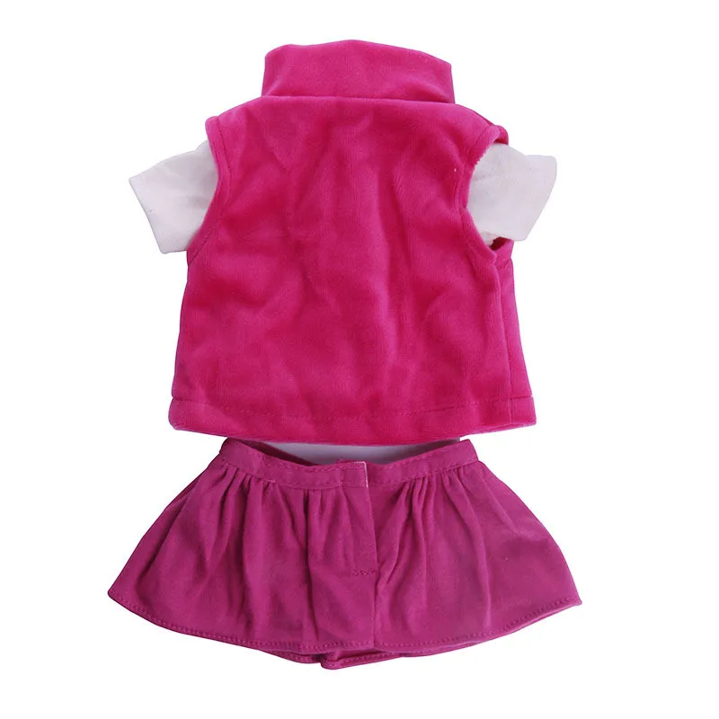 Handmade Fashion Outfit Suit Set for 18" (46cm) American Girl Doll Accessories Clothes Play House Dressing Up Costume Kids Toys