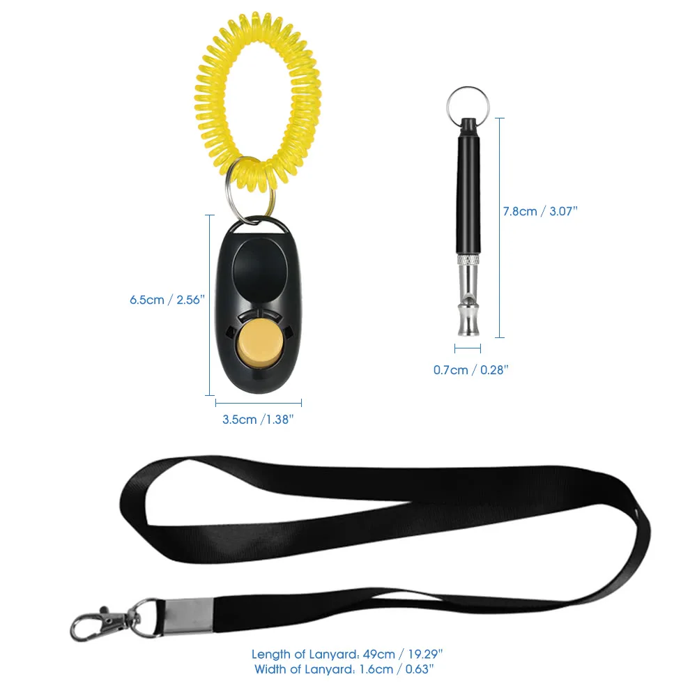 Pet Dog Training Adjustable Whistle Ultrasonic Dog Whistle with