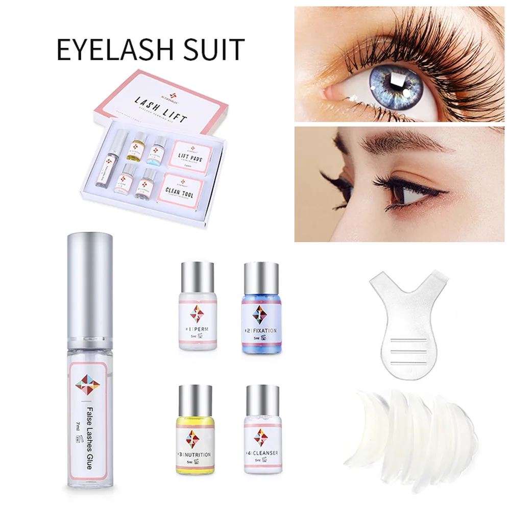 Eyelash Nourishing Liquid Tools Hot Eyelash Set Eyelash Curling Set Eyelash Perm Kit Fashion Professioanl Lasting