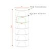 2-8 Layers Drying Net For Herbs Fish Hanging Basket Folding Dry Rack Herb Vegetable Dryer Bag Mesh Flowers Buds Plants Organizer 3