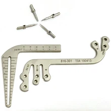 Стоматологические имплантаты инструменты оральная посадка позиционирование руководство зубной имплантат инструменты посадки позиционирования угол линейка стоматологические инструменты