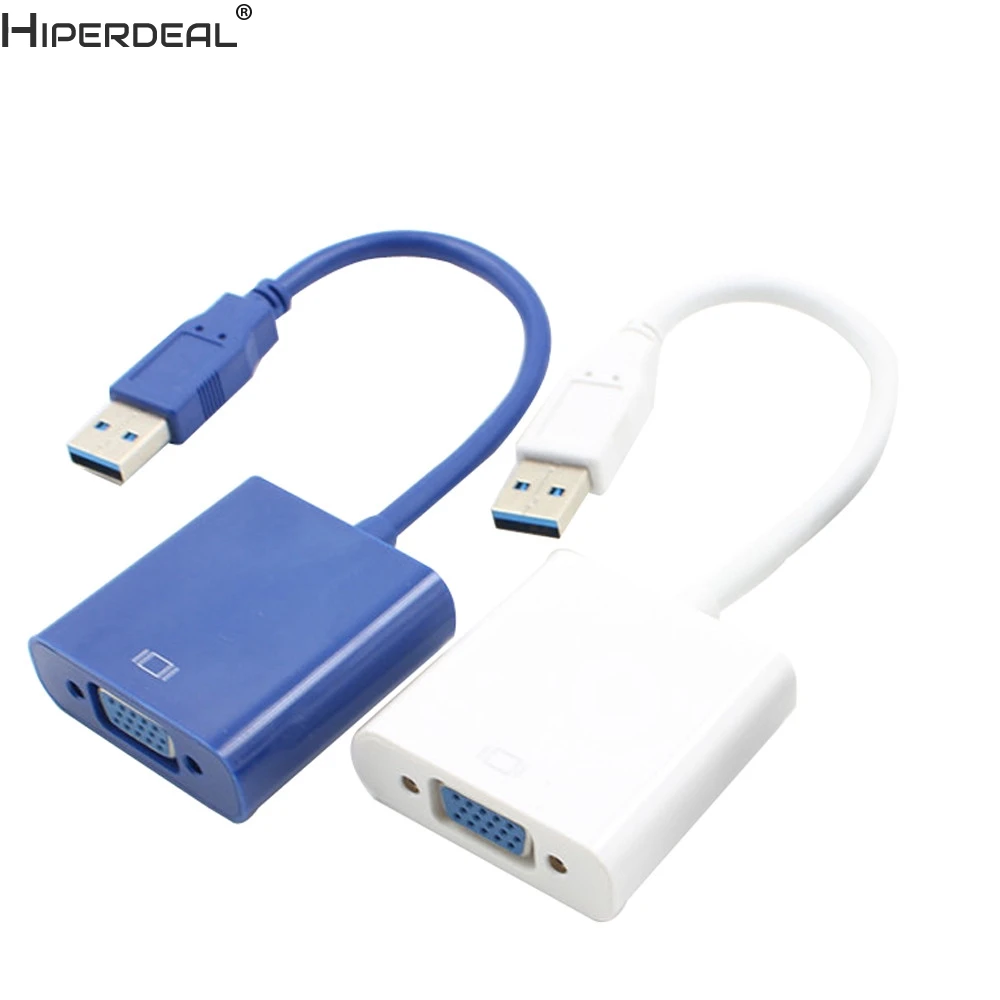 HIPERDEAL USB 3 0 для VGA Мульти дисплей адаптер конвертер внешняя видеокарта HW|Кабели USB| |