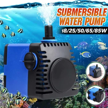 

AC220V US Plug Water Pump Aquarium Fish Pond Waterfall Fountain Sump 18/25/50/65/85W Submersible Aquarium Powerhead