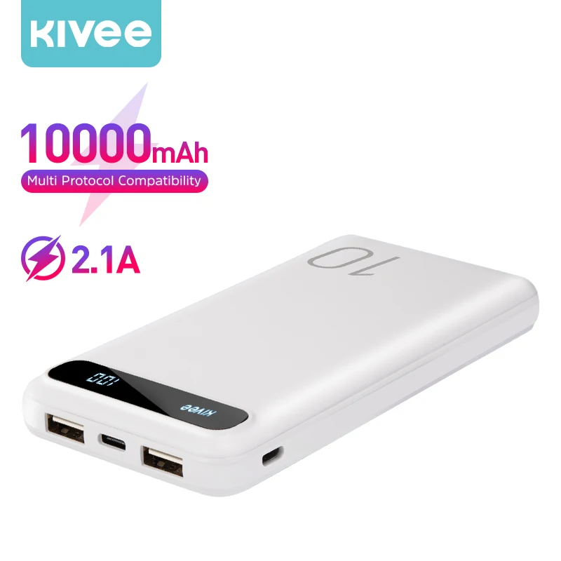 Power Bank 10000mAh Portable Fast Charging Power Bank USB Type C PoverBank External Battery Charger For Xiaomi iPhone 12 portable phone charger Power Bank