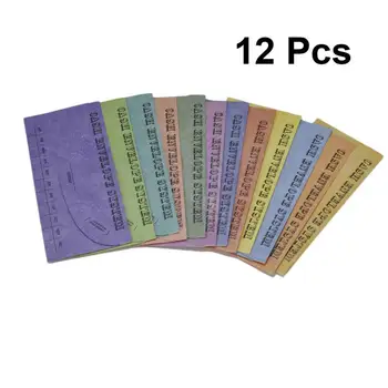

12pcs Thick Durable Assorted Waterproof Budget Envelopes Cash Envelopes Money Envelopes Cash Envelopes System for Budgeting