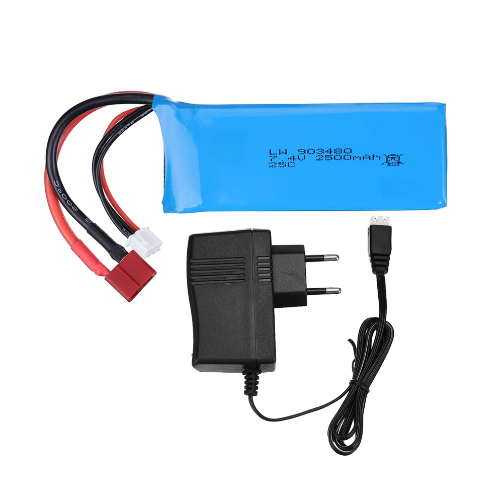 Chargeur RC 3 en 1 USB 7.4V EU pour Batteries LiPo - Lot 1-5 Pièces