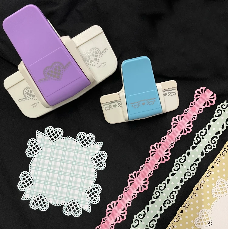 New Big fancy border punch foam paper embossing device scrapbook Edge craft punch for handmade