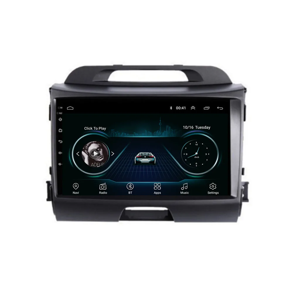 Мультимедийный проигрыватель для KIA Sportage 2009 2010 2011 2012 Android 10 1 4G LTE стерео навигация