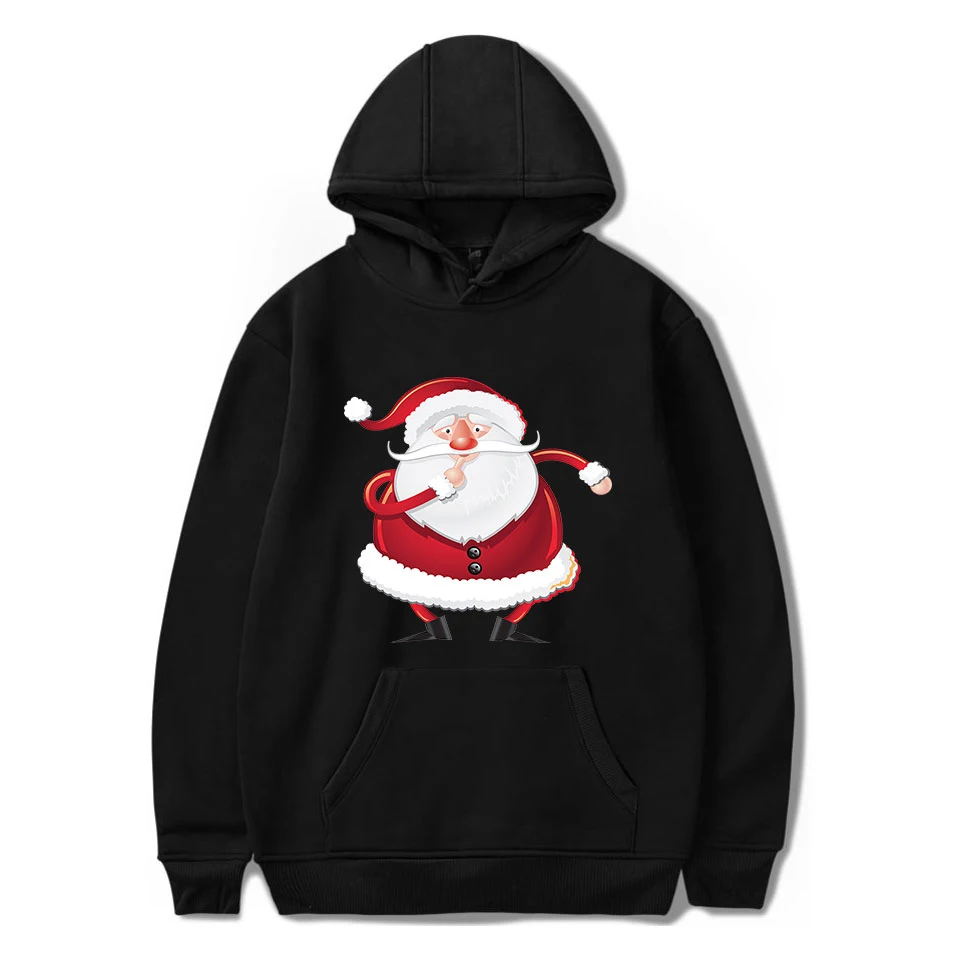 2019 Новый Рождественский Санта Клаус 2D принт Harajuku модный осенний свитер с капюшоном Женская/мужская одежда горячая Распродажа толстовки