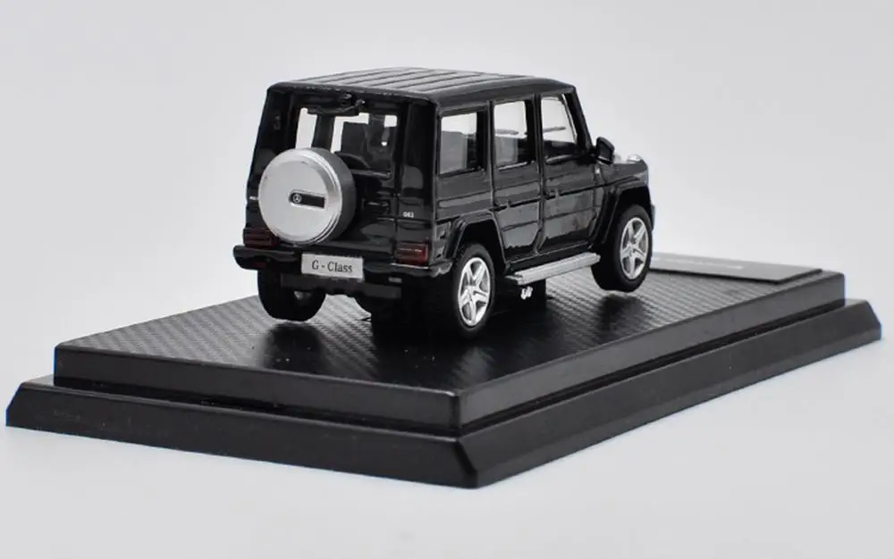 1/64 Mercedes Benz G Class AMG G63 SUV черный литой автомобиль Модель Коллекционная игрушка
